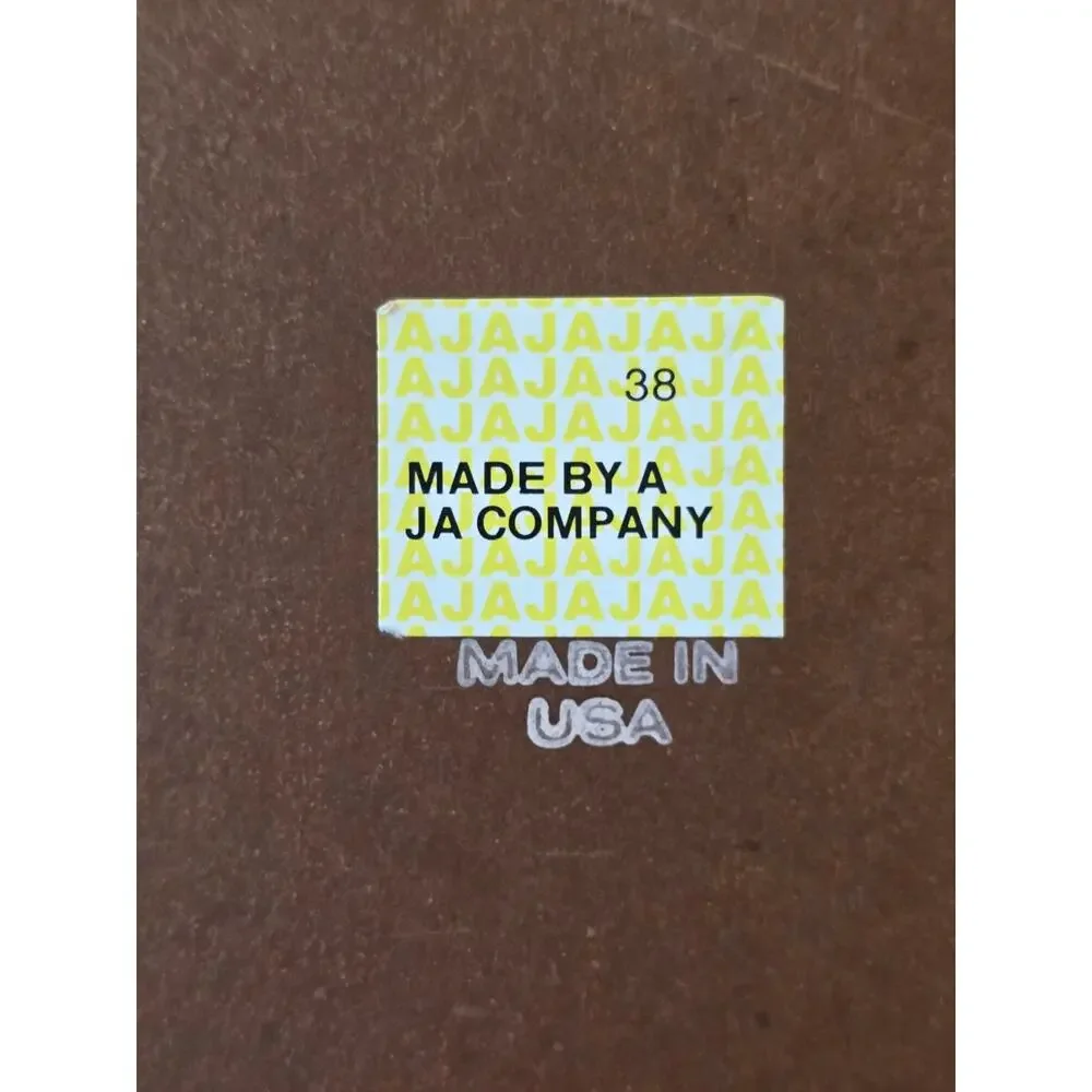 Vintage Oak JA Company Triple Window Frame Made in the USA Vintage Americana